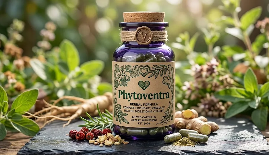 Phytoventra supplement packaging